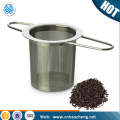 Infusor de malha de aço inoxidável filtro de chá bule cilindro infusor